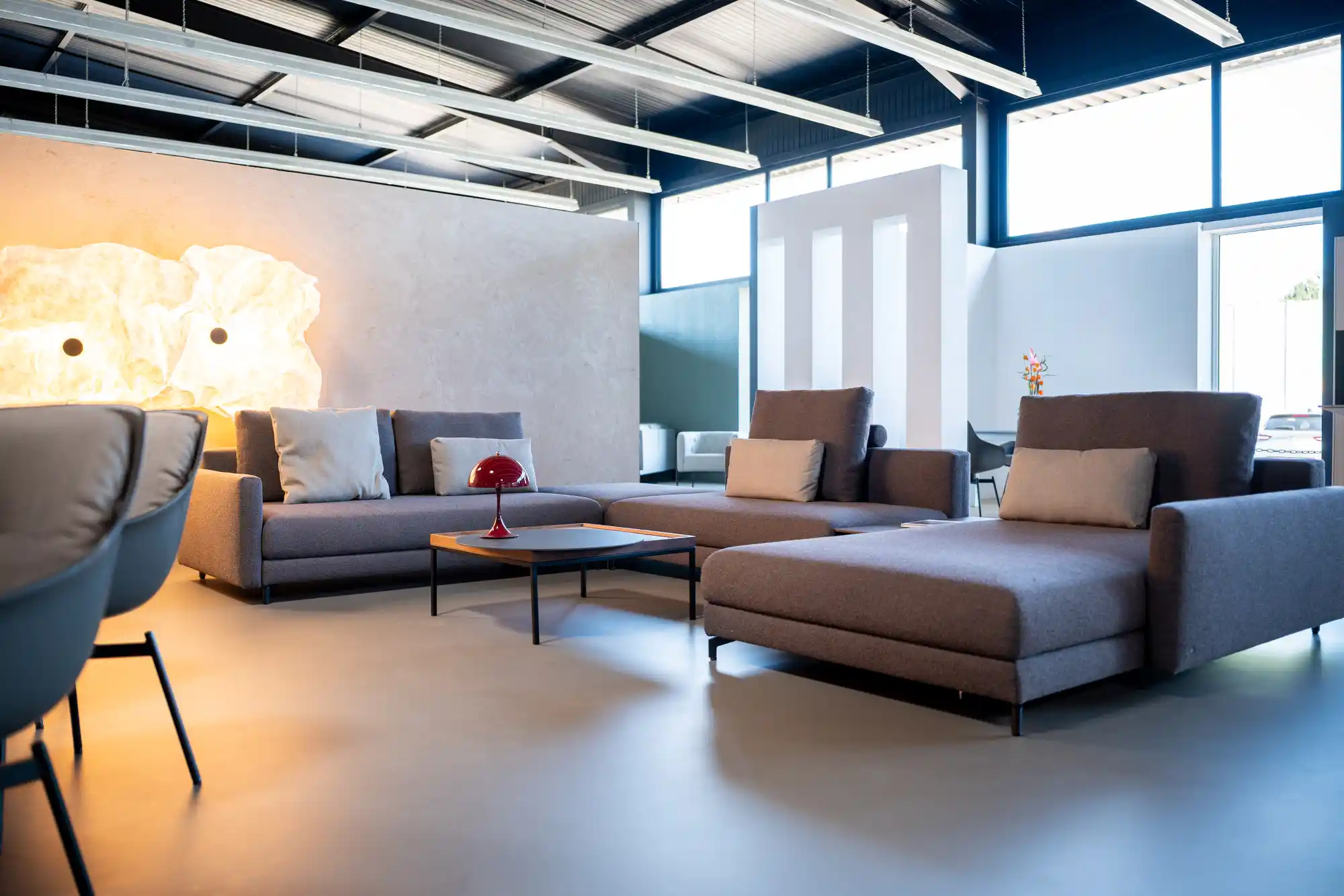 Lounge im Schickinger Showroom in Sinzheim – sofalandschaft